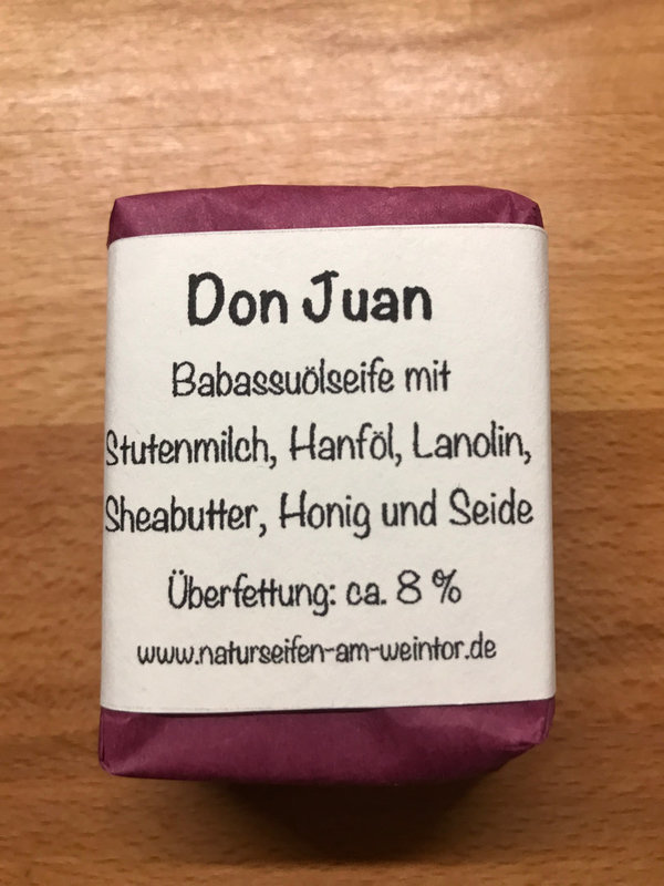 Don Juan - Seide und Honig für strapazierte Haut